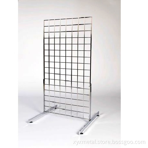 Chrome Mesh Grid Wall Display Gridwall Panels